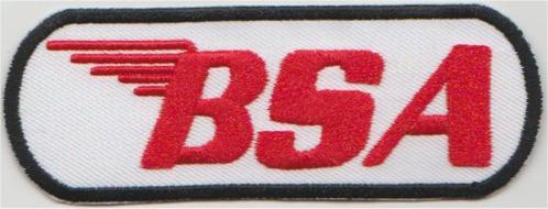 BSA stoffen opstrijk patch embleem #6, Motoren, Accessoires | Overige, Nieuw, Verzenden