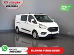 Ford Transit Custom 2.0 TDCI L2 Trend DC Dubbel Cabine BPM V, Auto's, Wit, 202 g/km, Bedrijf, Ford