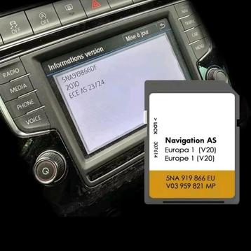 SD Navigation Discover Media mib2 Map 2025 Volkswagen, Enlèvement, Comme neuf