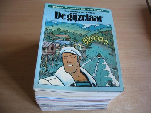 Collectie Charlie : Deel 1 t.e.m. deel 47 ( min deel 44 )., Boeken, Stripverhalen, Gelezen, Complete serie of reeks, Ophalen of Verzenden
