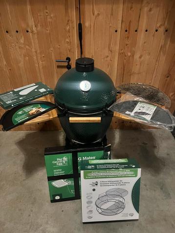 Big Green Egg Large + Accessoires beschikbaar voor biedingen