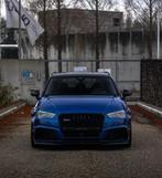 Audi RS3 8V sportback, Auto's, Automaat, Blauw, Leder, 5 zetels