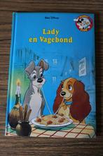 Disney boekenclub Lady en de vagebond (boek en cd), Verzamelen, Overige typen, Gebruikt, Ophalen of Verzenden, Overige figuren