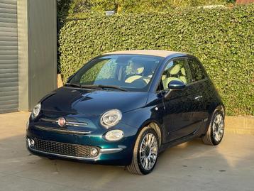 Fiat 500C Hybride virtual cockpit Blu Ottanio 12M Garantie beschikbaar voor biedingen