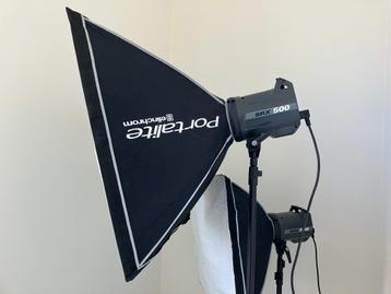 Elinchrom brx 500/500 to go set beschikbaar voor biedingen