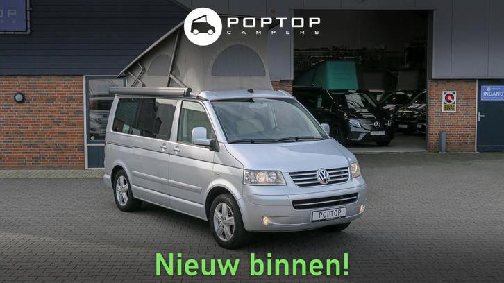 Volkswagen California T5 Comfortline 130PK, Caravans en Kamperen, Mobilhomes, Bedrijf, Buscamper of Camperbus, Volkswagen, Diesel