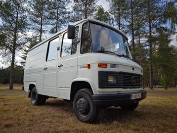 Mercedes 508D camper op B rijbewijs, vakantieklaar beschikbaar voor biedingen