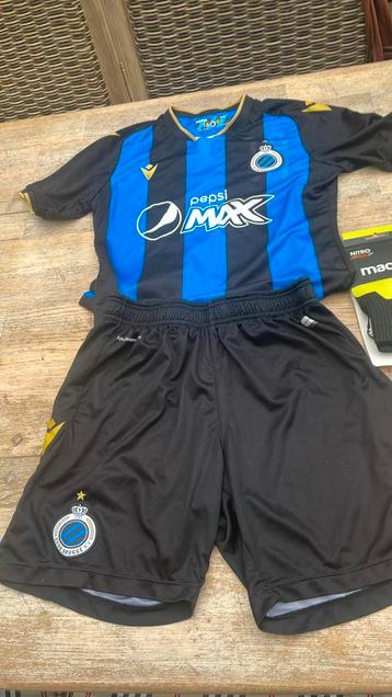 Setje club brugge maat: xs, Sport en Fitness, Voetbal, Maat XS of kleiner, Ophalen, Zo goed als nieuw, Shirt