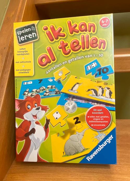 NIEUW !!!    “ Ik Kan al tellen “. ,   “. Ravensburger “  🍄, Enfants & Bébés, Jouets | Éducatifs & Créatifs, Neuf, Compter, Enlèvement ou Envoi