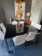 Salle à manger Calligaris, Huis en Inrichting, Complete eetkamers, Ophalen, Zo goed als nieuw, Design, 6 tot 8 stoelen