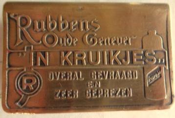 ZELE - Gebr.RUBBENS - specialiteit van oude graan jenever te beschikbaar voor biedingen