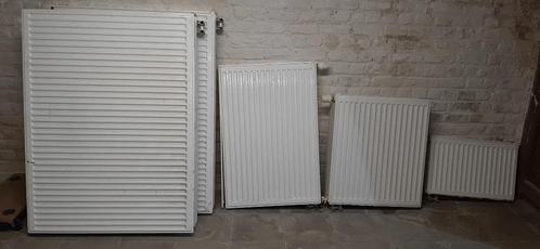 5x radiatoren, verschillende afmetingen, Doe-het-zelf en Bouw, Verwarming en Radiatoren, Gebruikt, Radiator, 80 cm of meer, 150 cm of meer