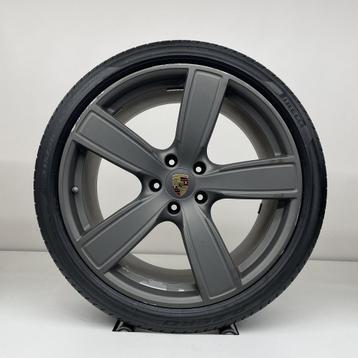 Originele Porsche Cayenne Coupe 22 inch velgen + Zomerbanden beschikbaar voor biedingen