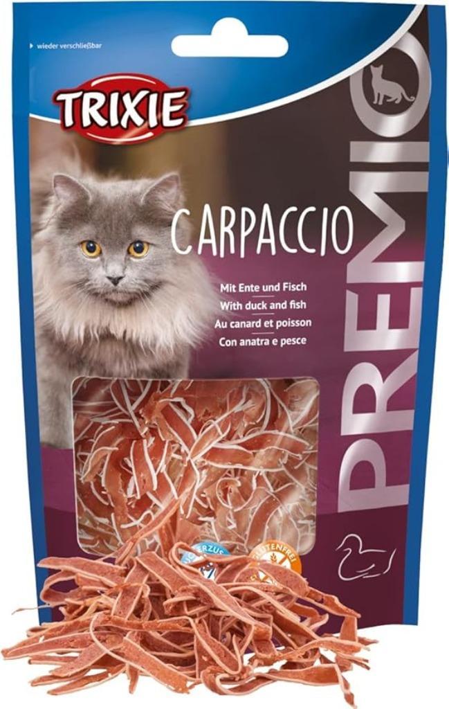 Friandises Carpaccio Premio Duck Cat, Animaux & Accessoires, Accessoires pour chats, Neuf, Envoi