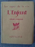 "L'Enfant" Gérard D'Houville 1925, Autres sujets/thèmes, Gérard D'Houville, Utilisé, Enlèvement ou Envoi