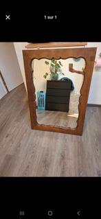 Ancien miroir en chêne sculpté., Enlèvement