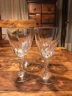 Vintage kristallen Franse wijn glazen, Antiek en Kunst, Ophalen of Verzenden