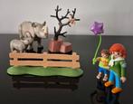 Playmobil Neushoorns, Ophalen