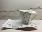 Koffieservies modern set van 6 (nieuw), Ophalen of Verzenden, Nieuw, Overige vormen, Porselein of Keramiek