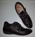 Olivier STRELLI chaussures brunes pt 38 cuir, Gedragen, Ophalen of Verzenden, Schoenen met lage hakken, Bruin