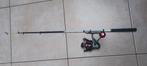 Canne à pêche télesc neuve 1m80 et moulinet neuf FS 2000, Enlèvement ou Envoi, Neuf, Moulinet