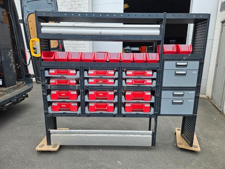 Inrichting bestelwagen modul-system, Auto diversen, Autogereedschap, Zo goed als nieuw, Ophalen