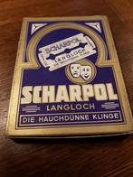 WWII boite complète de lames de rasoir allemande "SCHARPOL", Verzenden, Overige soorten, Overige typen