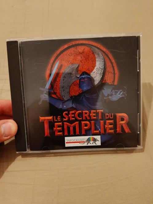 jeu PC vintage Le Secret du Templier  FR - 1 CD avec notice, Games en Spelcomputers, Games | Pc, Zo goed als nieuw, Avontuur en Actie
