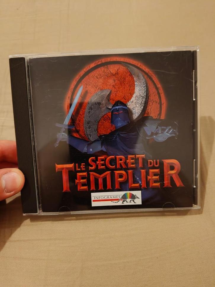 jeu PC vintage Le Secret du Templier  FR - 1 CD avec notice, Consoles de jeu & Jeux vidéo, Jeux | PC, Comme neuf, Aventure et Action