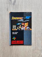 Starwing Super Nintendo-handleiding, Games en Spelcomputers, Games | Nintendo Super NES, Ophalen of Verzenden, Zo goed als nieuw