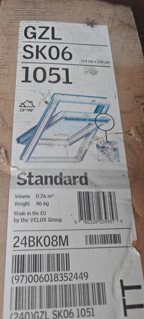 Velux dakramen (2 stuks), Doe-het-zelf en Bouw, Glas en Ramen, Nieuw, Ophalen