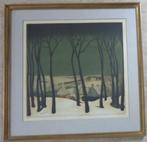 VALERIUS DE SAEDELEER / GRANDS ARBRES / KLEURETS / 80x80cm, Antiek en Kunst, Kunst | Litho's en Zeefdrukken, Ophalen