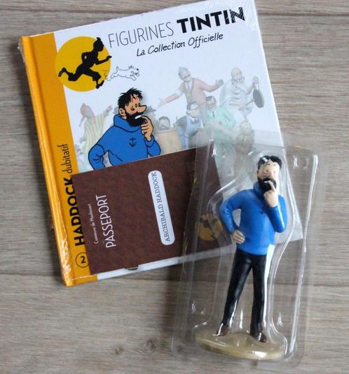 Kuifje Tintin figurine officiële n 2 Haddock Hergé, Collections, Personnages de BD, Neuf, Tintin, Envoi