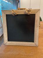 Krijtbord om op te hangen of neer te zetten 27x27 cm, nieuw, Huis en Inrichting, Woonaccessoires | Memoborden, Ophalen of Verzenden