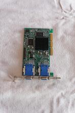 Matrox G450 DualHead B-Ware/B-Stock G45+MDHA16D/OEM 2x VGA A, Comme neuf, Matrox, AGP, VGA