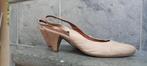 GESLOTEN FEESTELIJKE DAMESSANDALEN 41, Kleding | Dames, Schoenen, PIURE, Beige, Zo goed als nieuw, Sandalen of Muiltjes