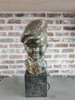 Buste knaap van Patris Ernest, terracotta, Ophalen of Verzenden