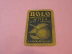 Oude speelkaart Bolo bitter , Bouckaert , Gent (94), Ophalen of Verzenden, Gebruikt, Speelkaart(en)