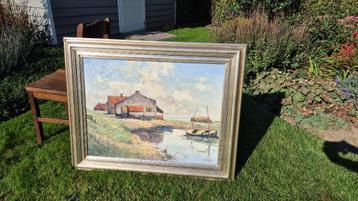 Landschap schilderij Willem Heytman beschikbaar voor biedingen