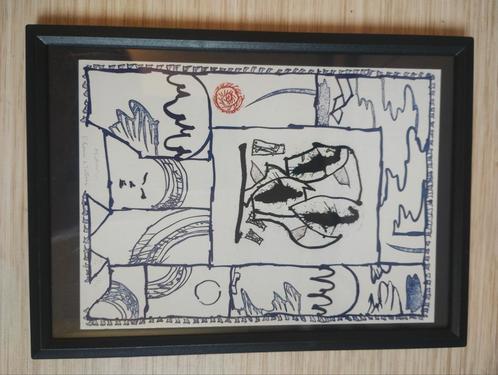 Pierre Alechinsky, Antiek en Kunst, Kunst | Litho's en Zeefdrukken, Ophalen of Verzenden