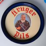 Emaille opdienplateau Kruger, Verzamelen, Biermerken, Ophalen, Gebruikt