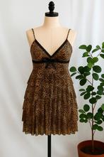 Robe brune (motif léopard) - taille unique, Enlèvement ou Envoi, Neuf, Brun