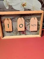 Houten kalender, Huis en Inrichting, Ophalen, Zo goed als nieuw