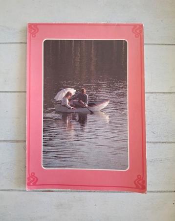 Vintage Briefpapier Bloc met Romantische Foto's - Seventies beschikbaar voor biedingen