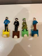 Vintage 4 porte essuies en plastique  Tintin Hergé, Tintin, Enlèvement ou Envoi