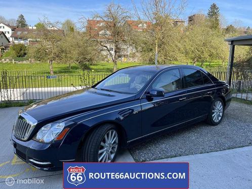 Maybach 57S 2010 | Route 66 auctions, Auto's, Overige Auto's, Bedrijf, Te koop, Benzine, Berline, 4 deurs, Automaat, Blauw, Gebruikt