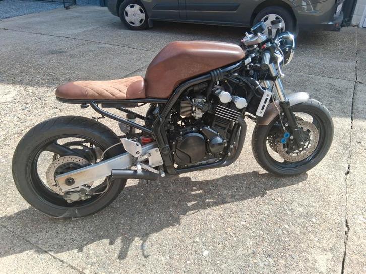 Moto Cafe Racer Base Fazer 600 (SMS-contact op 0497 617316), Motoren, Motoren | Yamaha, Particulier, Ophalen