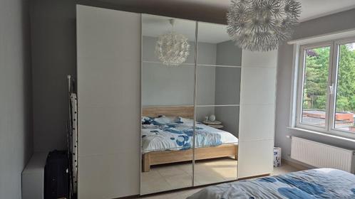 Kleerkast, Huis en Inrichting, Kasten | Kleerkasten, Zo goed als nieuw, 200 cm of meer, 200 cm of meer, 50 tot 75 cm, Met lade(s)