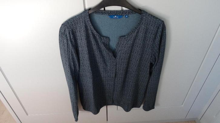 BLOUSE "TOM TAILOR" MAAT S, Kleding | Dames, Blouses en Tunieken, Zo goed als nieuw, Maat 36 (S), Groen, Ophalen of Verzenden