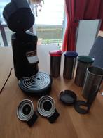 Senseo + 4 padjeshouders Brabantia, Gebruikt, Koffiemachine, Ophalen of Verzenden, 2 tot 4 kopjes